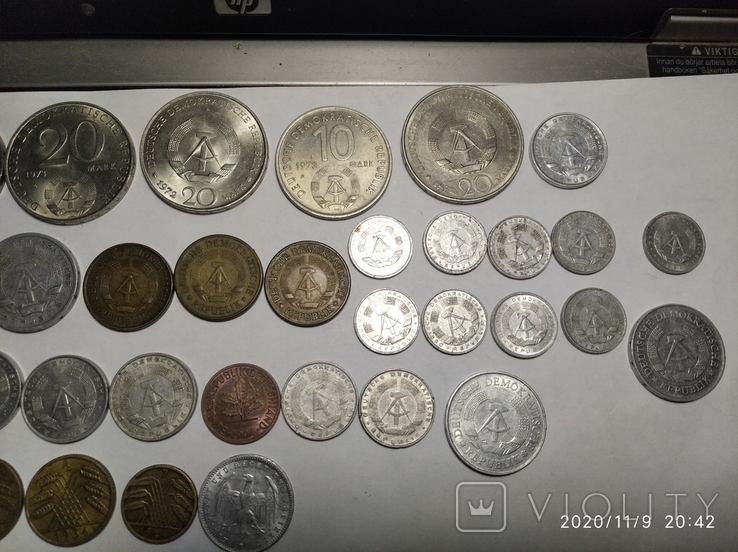 Монеты Германии, ГДР, 3 рейх, серебро, фото №9