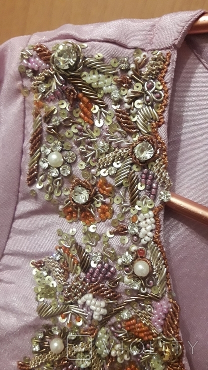 Женская туника-камиз Индия этно стиль. бисер, пайетки и камни. Ручная работ, фото №5