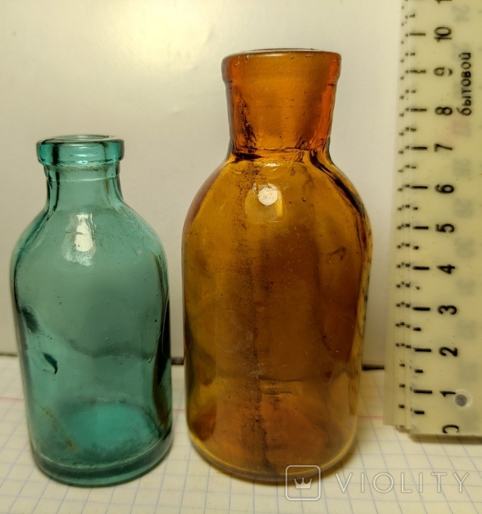  Две старинные бутылочки., фото №3