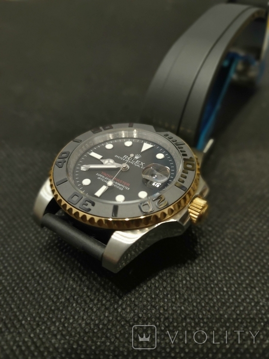 Часы наручные Rolex Yacht Master - Swiss Quartz movement. (реплика), фото №3