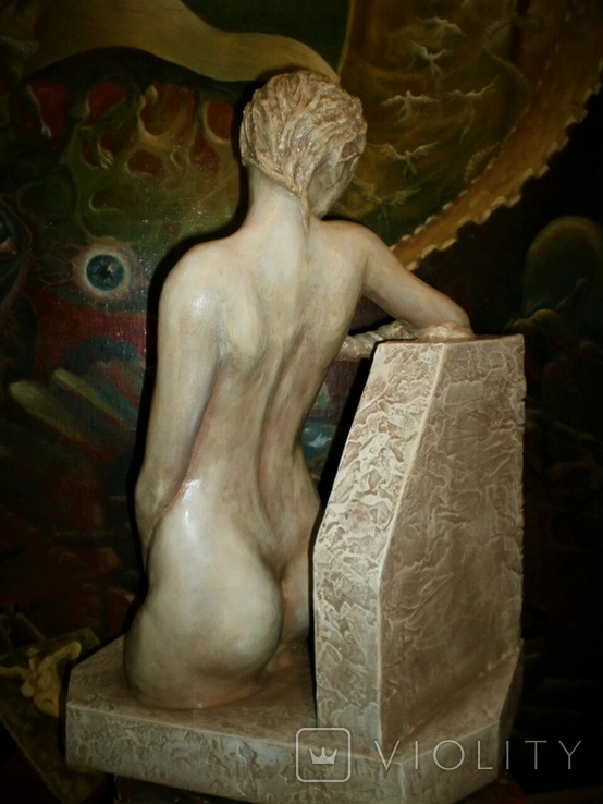 ,,Сафо,,Скульптура авторская в жанре НЮ, фото №7