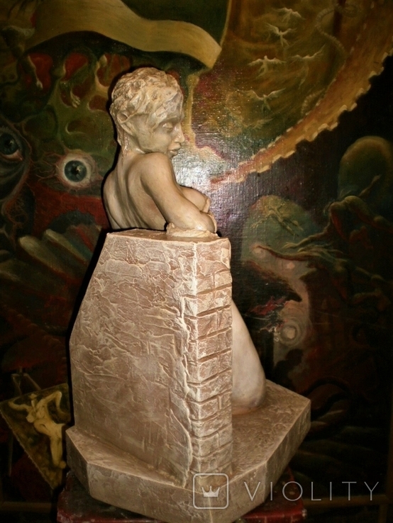 ,,Сафо,,Скульптура авторская в жанре НЮ, фото №9