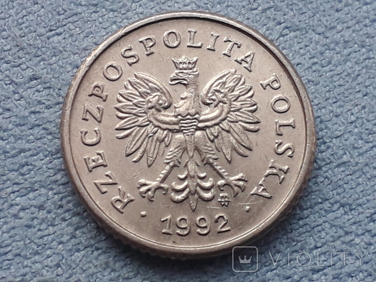 Польша 10 грошей 1992 года, фото №3