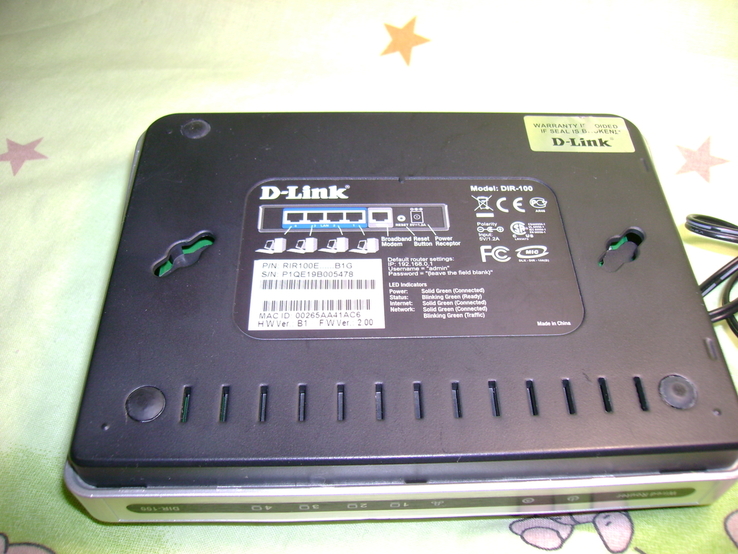 Роутер Маршрутизатор D-Link DIR-100, numer zdjęcia 6