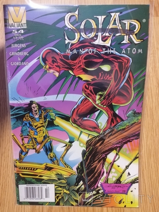 Комикс 'Solar, man of the Atom' vol.1 #54 (December 1995)