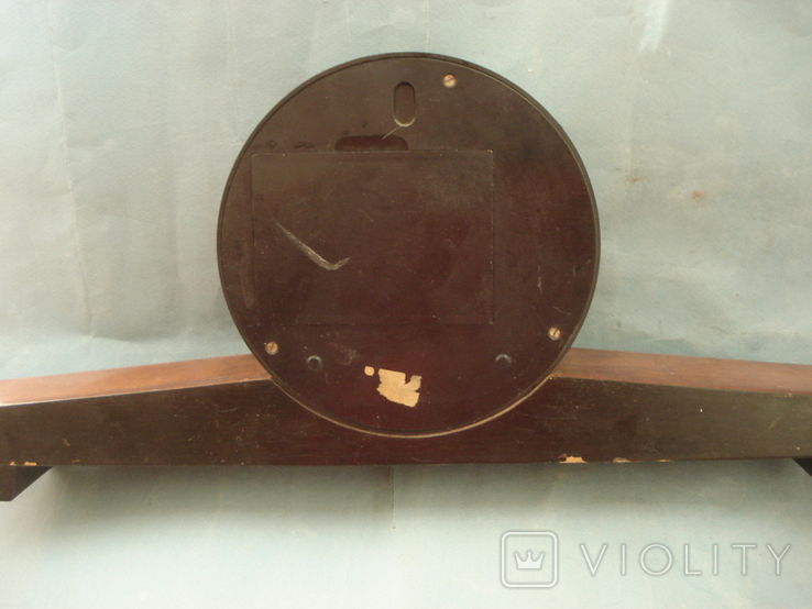 Interior fireplace clock "Amber." Vintage of the USSR., photo number 8