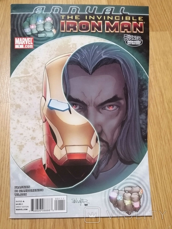 Комикс Annual The Invincible Iron Man #1 (2010)