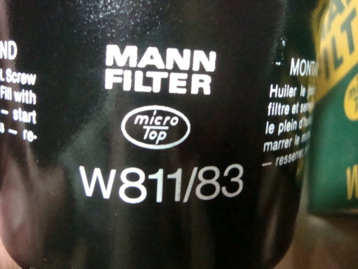 MANN-FILTER W 811/83 Масляный фильтр NISSAN SUZUKI, фото №6
