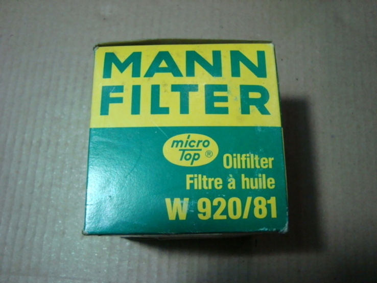 MANN-FILTER W92081 Масляный фильтр NISSAN, фото №3