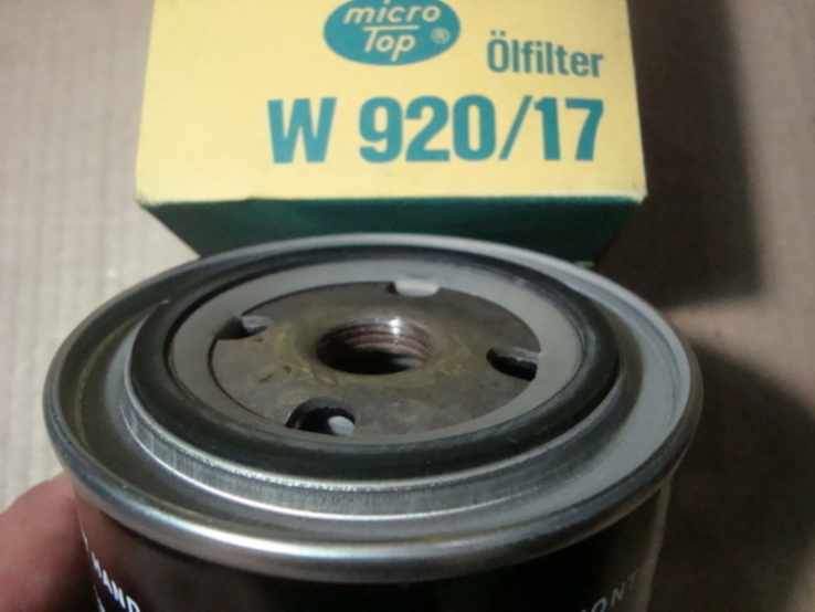 MANN-FILTER W 920/17 Масляный фильтр DODGE FORD JEEP LADA LANCIA MG RENAULT SEAT TOYOTA, фото №7