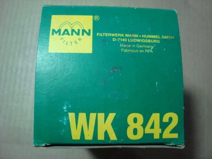 MANN-FILTER WK 842 Топливный фильтр FIAT FORD IVECO LANCIA LAND ROVER RENAULT TRUCKS VOLVO, photo number 5