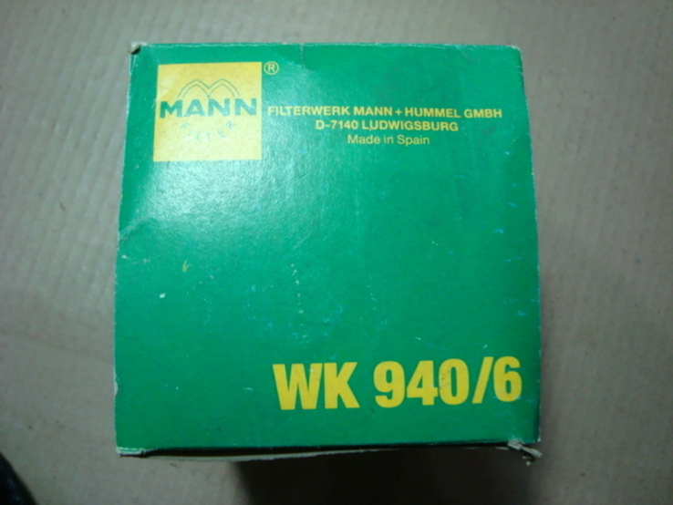 MANN-FILTER WK 940/6 Топливный фильтр FORD NISSAN, photo number 5