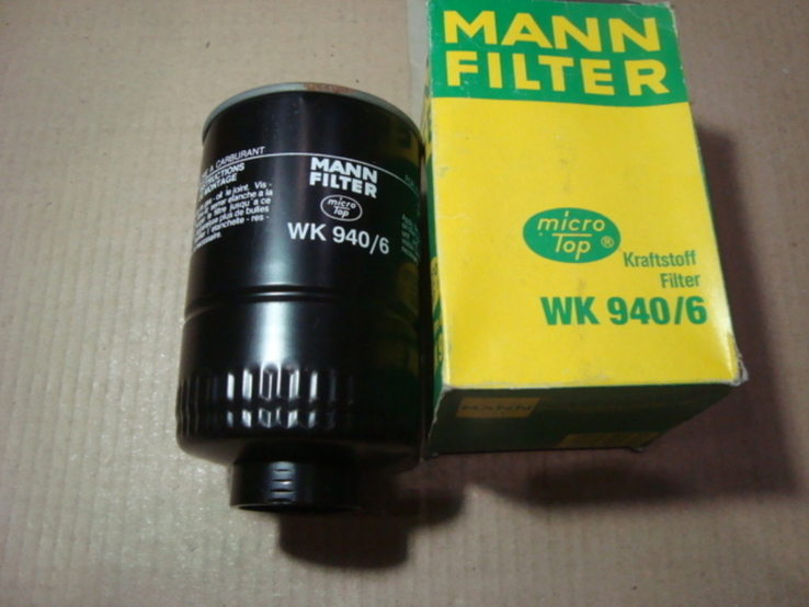 MANN-FILTER WK 940/6 Топливный фильтр FORD NISSAN, фото №2
