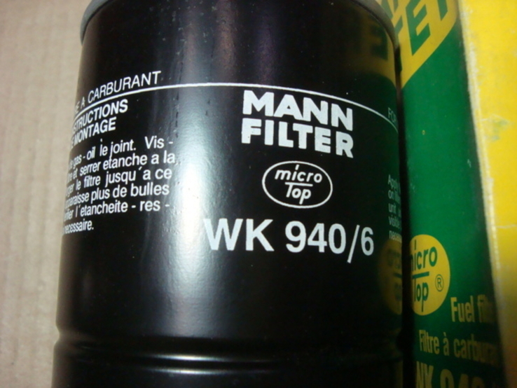 MANN-FILTER WK 940/6 Топливный фильтр FORD NISSAN, фото №6