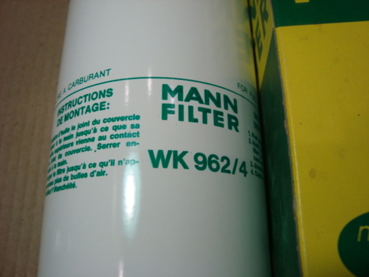 MANN-FILTER WK 962/4 Топливный фильтр DAF IVECO, фото №6