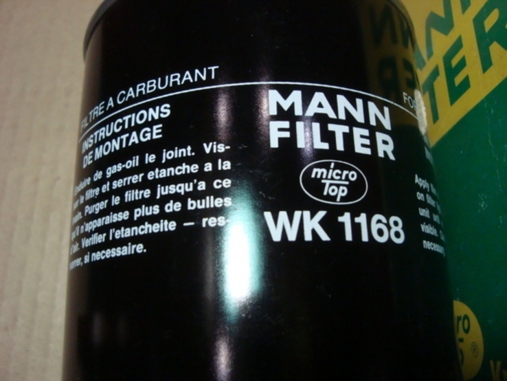 MANN-FILTER WK 1168 Топливный фильтр FIAT IVECO, фото №6
