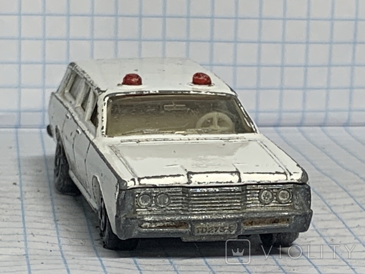  Lesney Matchbox Superfast No. 55 Mercury Police Car