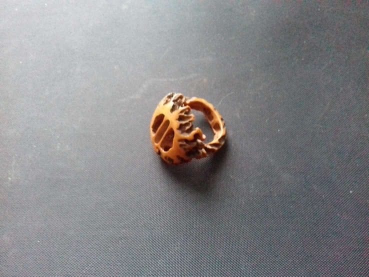 Кольцо из дерева (маньчжурский орех), фото №2