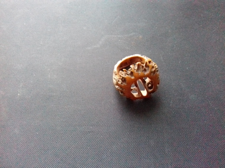 Кольцо из дерева (маньчжурский орех), фото №3