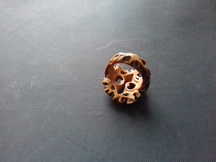 Кольцо из дерева (маньчжурский орех), фото №7
