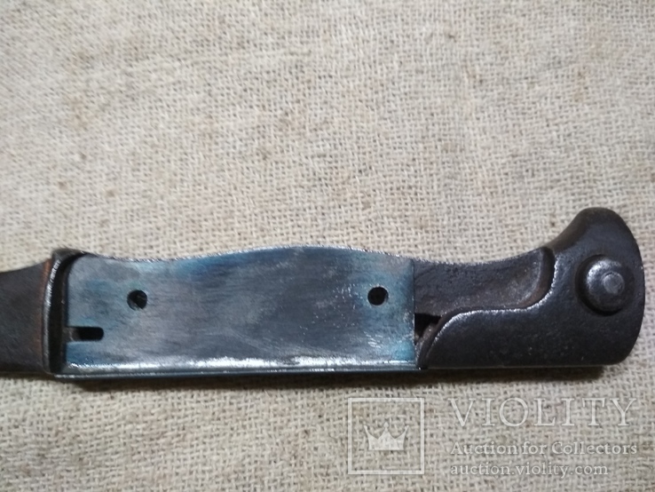 Огнеупорная пластина на штык нож Бучер, фото №5