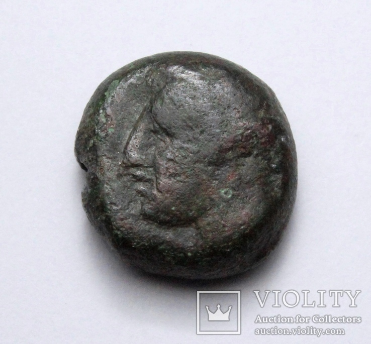 Карфаген, 400-350 до н.е. – Таніт / кінь, фото №3