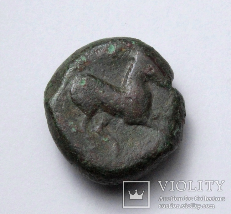 Карфаген, 400-350 до н.е. – Таніт / кінь, фото №11