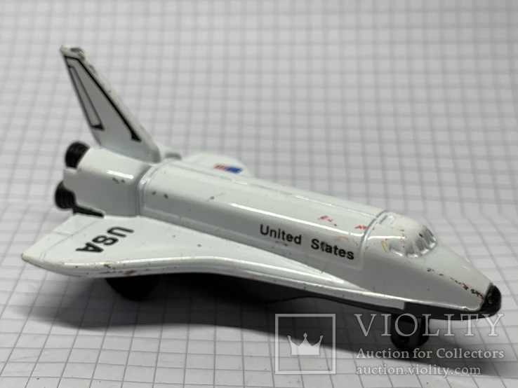 1970’s - NASA Space Shuttle USA 9.5cm Diecast 1:370 Scale Model Pull Back &amp; Go , фото №2