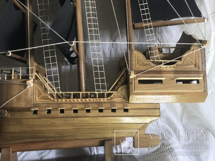 Модель корабля парусник 'СВИТЯЗЬ'(дерев'яний корабель), фото №4