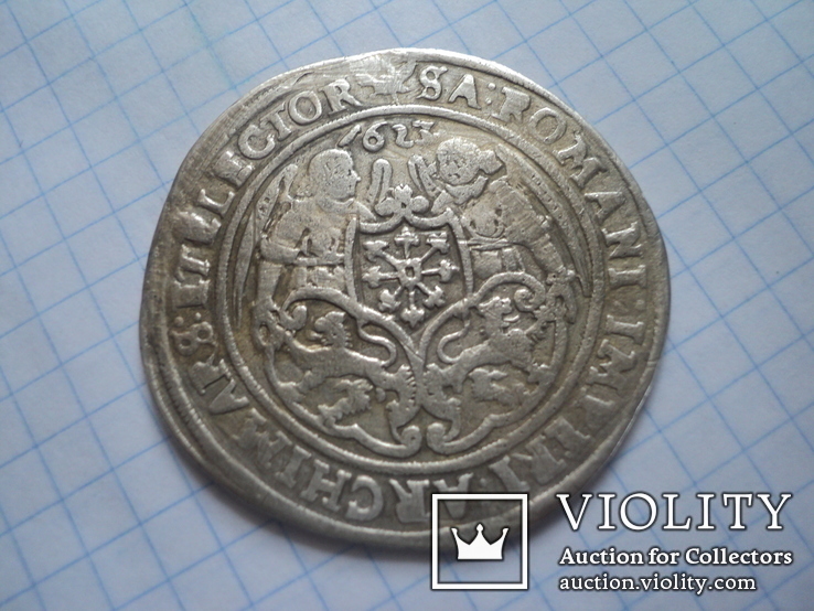 Кипер 60 грошен 1623 Саксония, фото №3