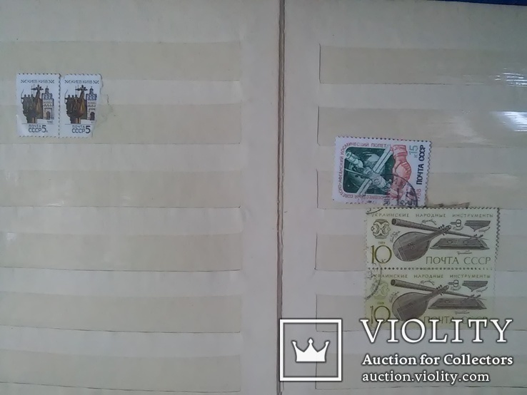 Альбом для почтовых марок  периода СССР 18,5Х15 см (прлодается один альбом - без марок), фото №13