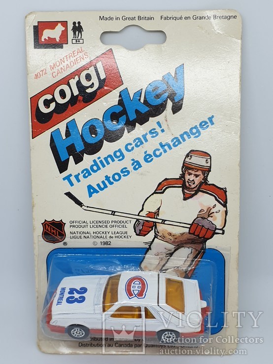 CORGI HOCKEY TRADING CARS Ford Mustang (c)