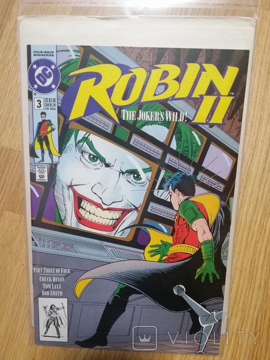 Комикс 'Robin 2: The Joker's Wild!' (1991) #3 из 4 (обложка #2)