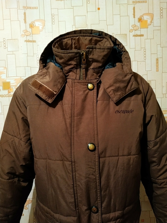 Куртка зимняя теплая ESCAPADE нейлон полиэстер р-р 38(состояние!), photo number 4