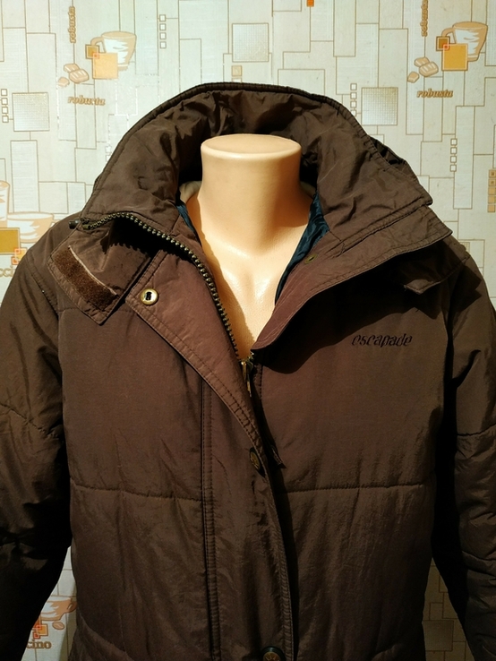 Куртка зимняя теплая ESCAPADE нейлон полиэстер р-р 38(состояние!), photo number 5