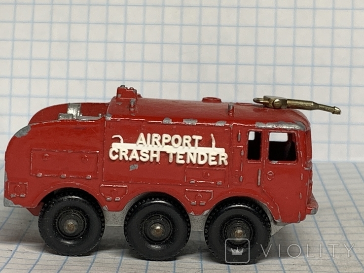 MATCHBOX Lesney No.63 Alvis Salamander Fire Crash Tender 1964.