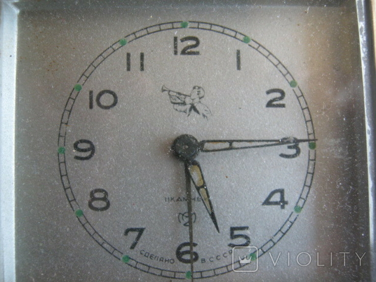 Часы - будильник Пионер под ремонт