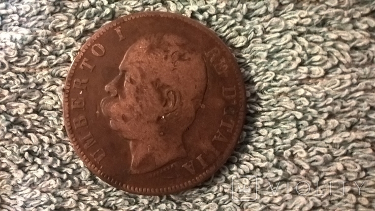 Италия 10 цент 1893