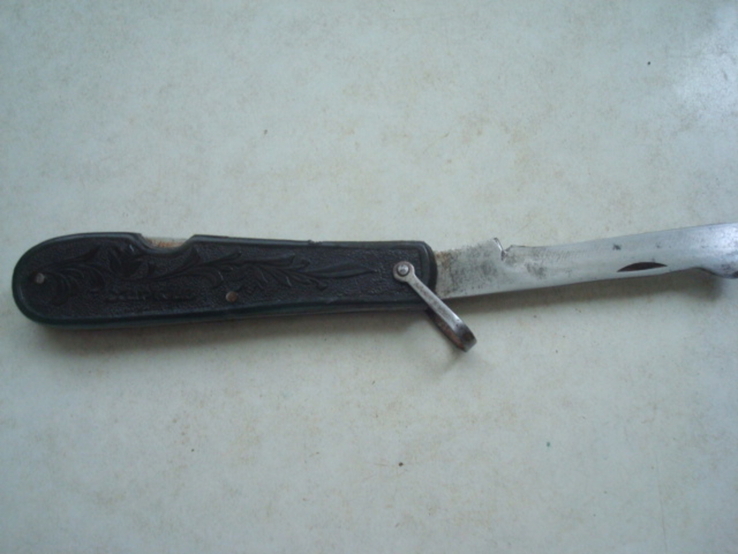 Складной нож СССР-"Металлист", садовый,прививочный, фото №4