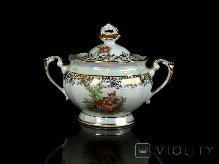 Чайний сервіз Porcelain CHODZIEZ Польща, фото №7