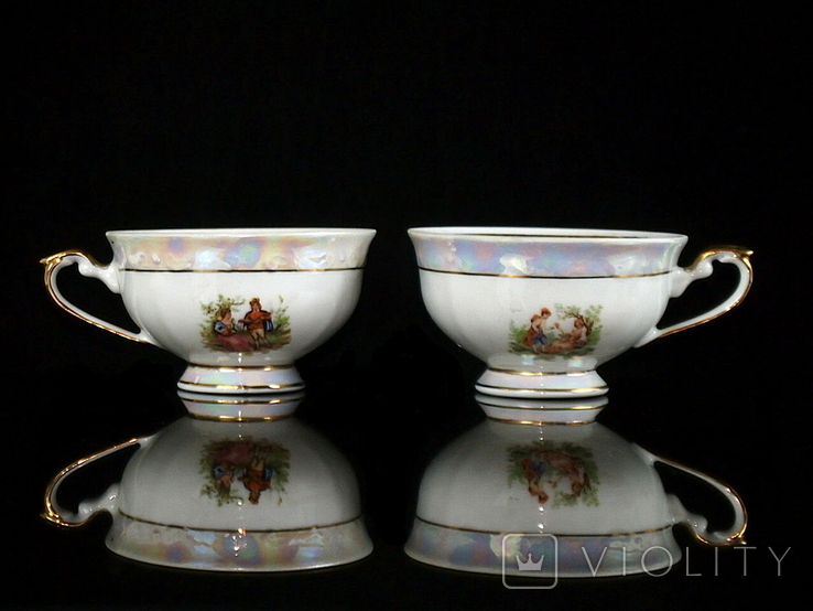 Чайний сервіз Porcelain CHODZIEZ Польща, фото №8