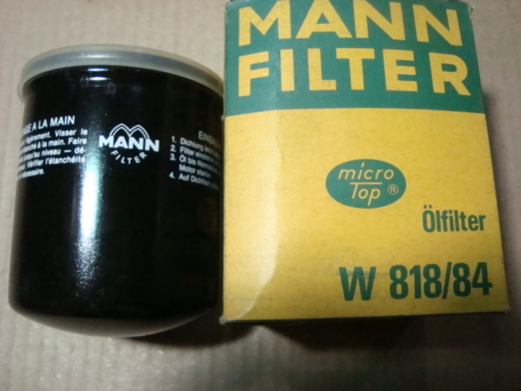 MANN-FILTER W 818/84 Масляный фильтр SUZUKI, numer zdjęcia 2