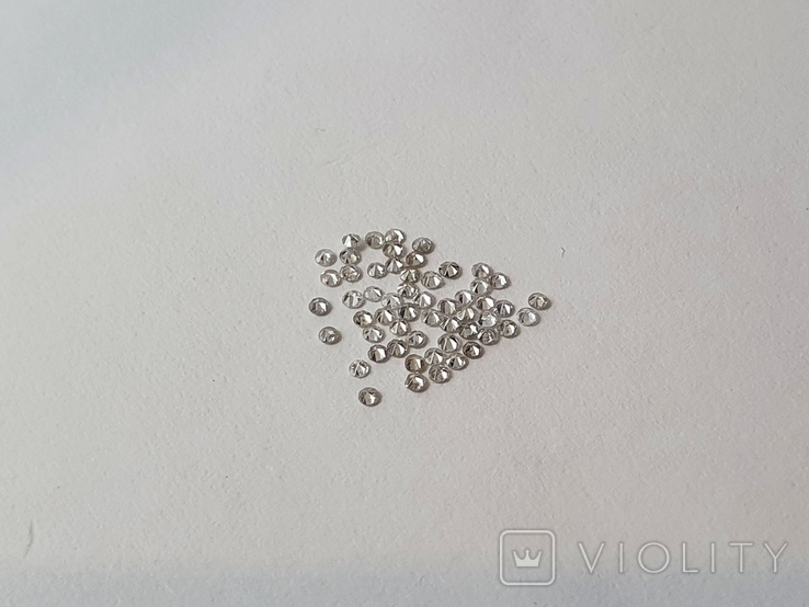 Природные бриллианты 58 штук, фото №3