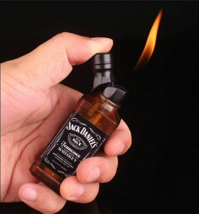 Газовая зажигалка Jack Daniels (1257), numer zdjęcia 3