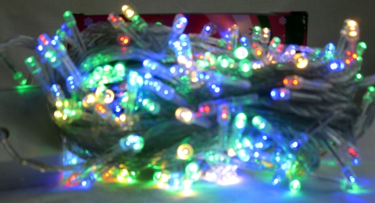 Гирлянда новогодняя , 300 LED , разноцветного свечения , 25 м., numer zdjęcia 3