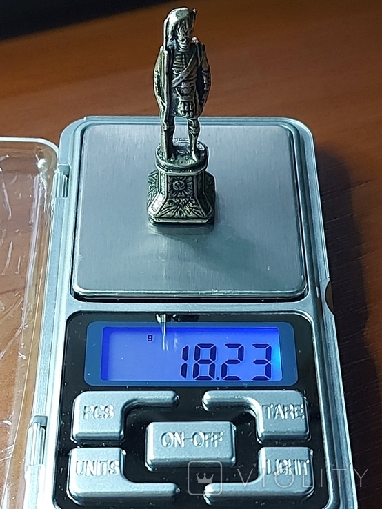 Коллекционная миниатюрная фигурка серебро 800, фото №11