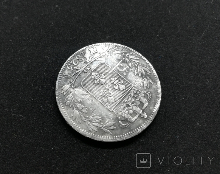 5 франков 1823 год (к) Бордо, серебро., фото №6