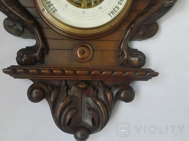 94 см Великий барометр з грифонами XIX століття, photo number 8