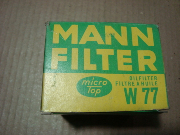 MANN-FILTER W 77 Масляный фильтр FIAT RENAULT, фото №2