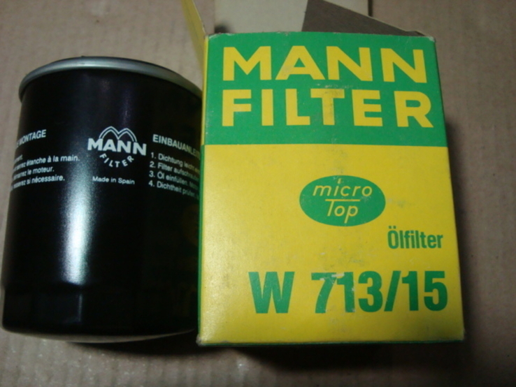MANN-FILTER W 713/15 Масляный фильтр LAND ROVER MG ROVER, numer zdjęcia 2